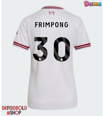 Liverpool Jeremie Frimpong #30 Udebanetrøje Dame 2026-27 Kort ærmer Liverpool Jeremie Frimpong #30 Udebanetrøje Dame 2026-27 Kort ærmer